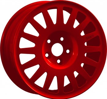 15 599 р. Кованый диск Slik Classic Sport L-1823S 6.5x15   (Красный (RED)). Увеличить фотографию 1