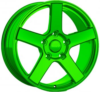 60 999 р. Кованый диск Slik PREMIUM L-607 10.0x20   (RAL 6038 ярко-зеленый (6038)). Увеличить фотографию 1