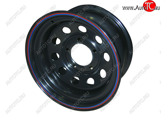 5 599 р. Штампованый диск OFF-ROAD Wheels (усиленный, круг) 10.0x15   (Цвет: черный)