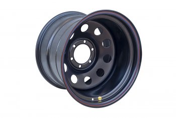 7 399 р. Штампованый диск OFF-ROAD Wheels (стальной усиленный, круг - черный). 12.0 x 17 Toyota Allion T240 седан дорестайлинг (2001-2004) 5x100.0xDIA110.0xET-55.0 . Увеличить фотографию 1