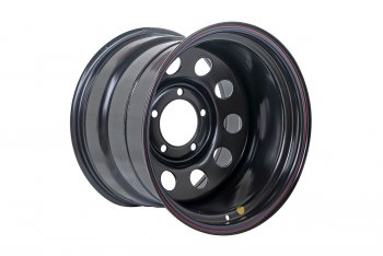 Штампованый диск OFF-ROAD Wheels (стальной усиленный, круг - черный). 12 x 17 