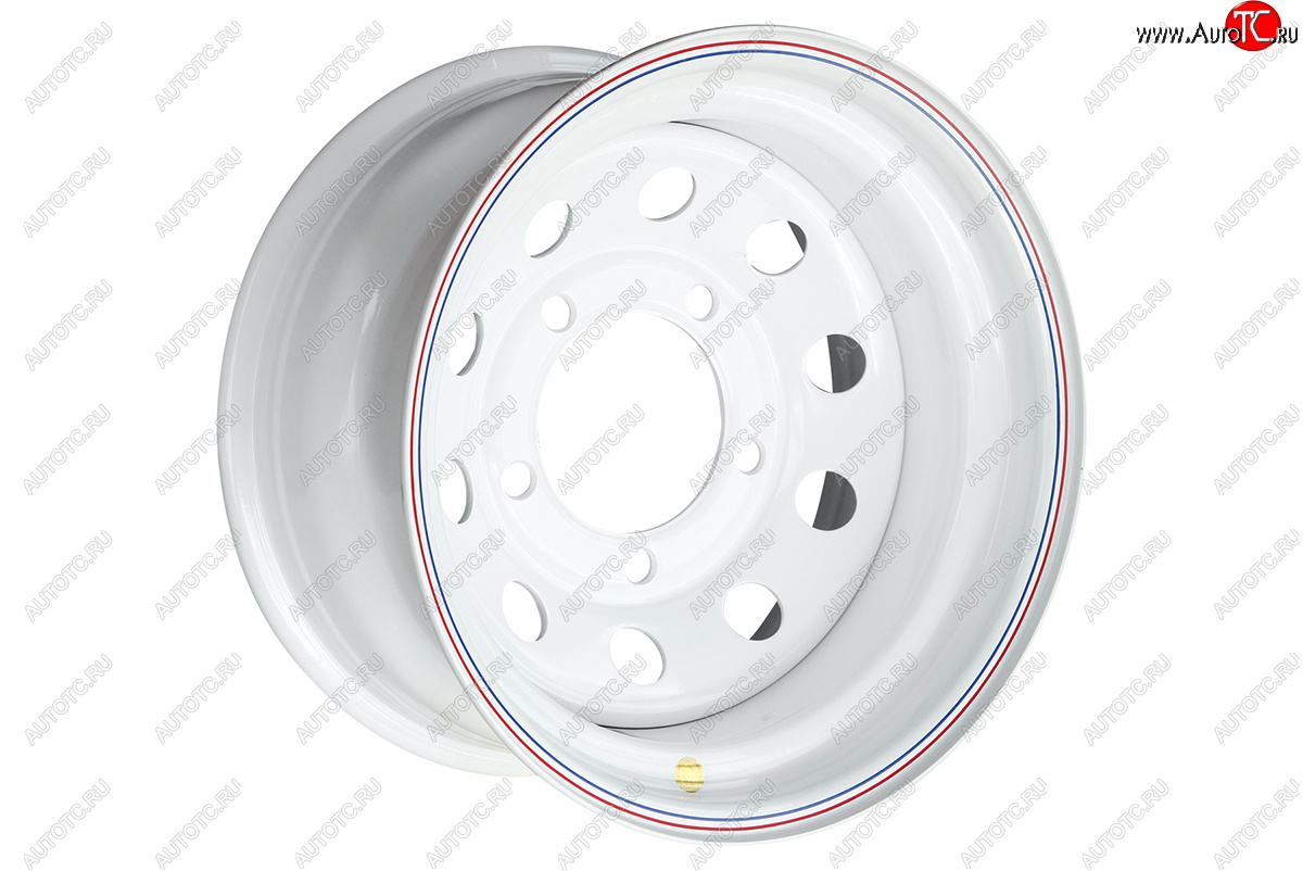 4 499 р. Штампованый диск OFF-ROAD Wheels (усиленный, круг) 8.0x16   (Цвет: белый)