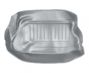 1 669 р. Коврик в багажник Norplast  Лада Ока 1111 (1988-2008) (Серый). Увеличить фотографию 1