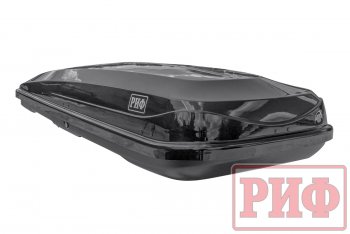 Багажник на крышу KIA Sorento (UM/Prime) 3 поколение дорестайлинг (2014-2018) РИФ ❞Курорт❝ (520 л, двусторонний). (Черный глянец)Цена: 22 899 р.. Увеличить фотографию 4