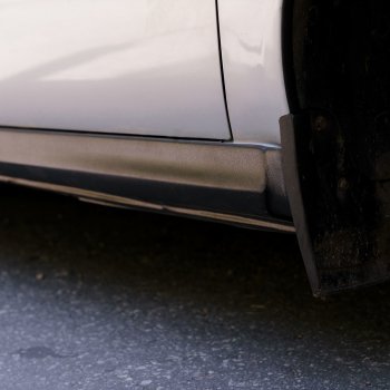 929 р. Пороги накладки Autodemic Лада Гранта FL 2190 седан рестайлинг (2018-2024) (Текстурная поверхность). Увеличить фотографию 8