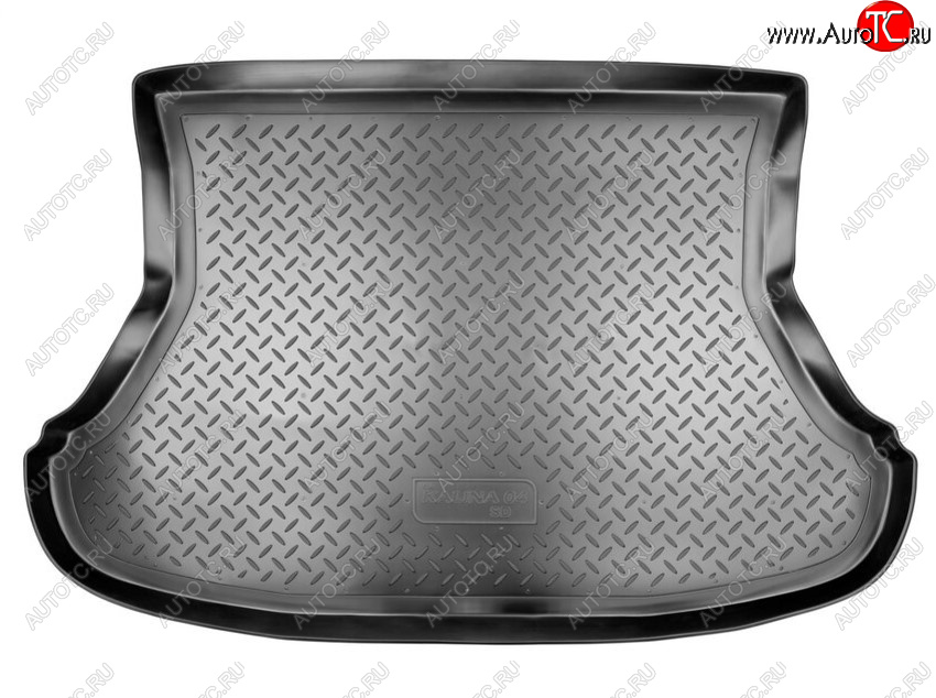 1 499 р. Коврик в багажник Norplast Unidec Лада Калина 1118 седан (2004-2013) (Цвет: черный)