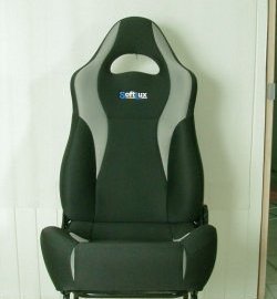 Комплект передних сидений ВАЗ (Лада) 2101 (1970-1988) SoftLux. (Цвет: чёрный с чёрными вставками)Цена: 15 799 р.. Увеличить фотографию 1