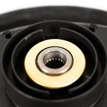 Рулевое колесо ВАЗ (Лада) 2101 (1970-1988) Барс Премиум (Ø360 мм, под знак LADA). (Черный с черным кольцом)Цена: 1 999 р.. Увеличить фотографию 6