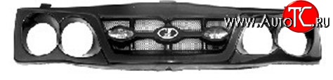 1 599 р. Решётка радиатора Drive v3 Лада 2106 (1975-2005) (Неокрашенная)
