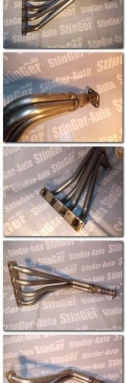Приёмная труба (паук) Stinger 4-1 (16v/1.7i) (трубы 38 - 51 мм) Лада Приора 21728 купе дорестайлинг (2010-2013)