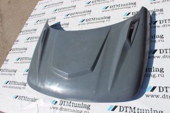 11 499 р. Стеклопластиковый капот DTM Лада 2110 седан (1995-2007) (Неокрашенный). Увеличить фотографию 1