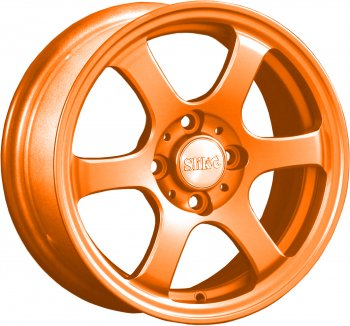 12 799 р. Кованый диск Slik Classik 6x14 (Ярко-оранжевый)   (Цвет: Ярко-оранжевый). Увеличить фотографию 1