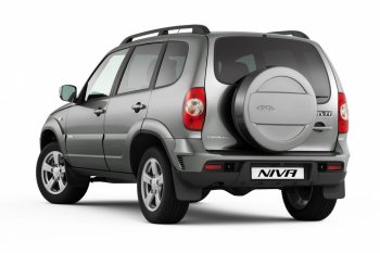 Чехол запасного колеса Bertone Chevrolet (Шевролет) Niva (Нива)  2123 (2002-2020), Лада (ваз) 2123 (Нива Шевроле) (niva) (2002-2021),  Нива Трэвел (Niva) (2021-2024)  (Неокрашенный)