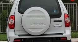 1 779 р. Чехол запасного колеса Chevrolet V4 Лада Нива Трэвел (212300-80) (2021-2024) (Окрашенный). Увеличить фотографию 1