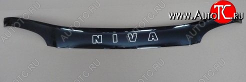 999 р. Дефлектор капота Russtal Chevrolet Niva 2123 дорестайлинг (2002-2008)