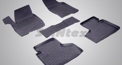 Износостойкие коврики в салон с высоким бортом SeiNtex Premium 4 шт. (резина) Лада Нива Трэвел (212300-80) (2021-2024)