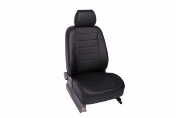 6 249 р. Чехлы для сидений SeiNtex (экокожа, черные)  Renault Duster  HS (2015-2021). Увеличить фотографию 1