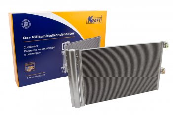 Радиатор кондиционера KRAFT Лада 2123 (Нива Шевроле) 1 рестайлинг (2009-2020)