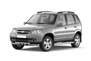Рейлинги Petroil Tuning Комфорт Chevrolet (Шевролет) Niva (Нива)  2123 (2002-2020), Лада (ваз) 2123 (Нива Шевроле) (niva) (2002-2021),  Нива Трэвел (Niva) (2021-2024)