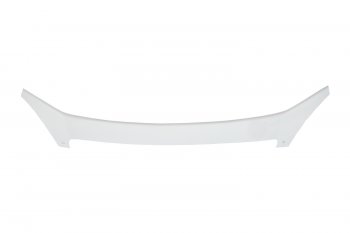 529 р. Дефлектор капота REIN (белый) Лада Приора 2170 седан рестайлинг (2013-2018). Увеличить фотографию 1