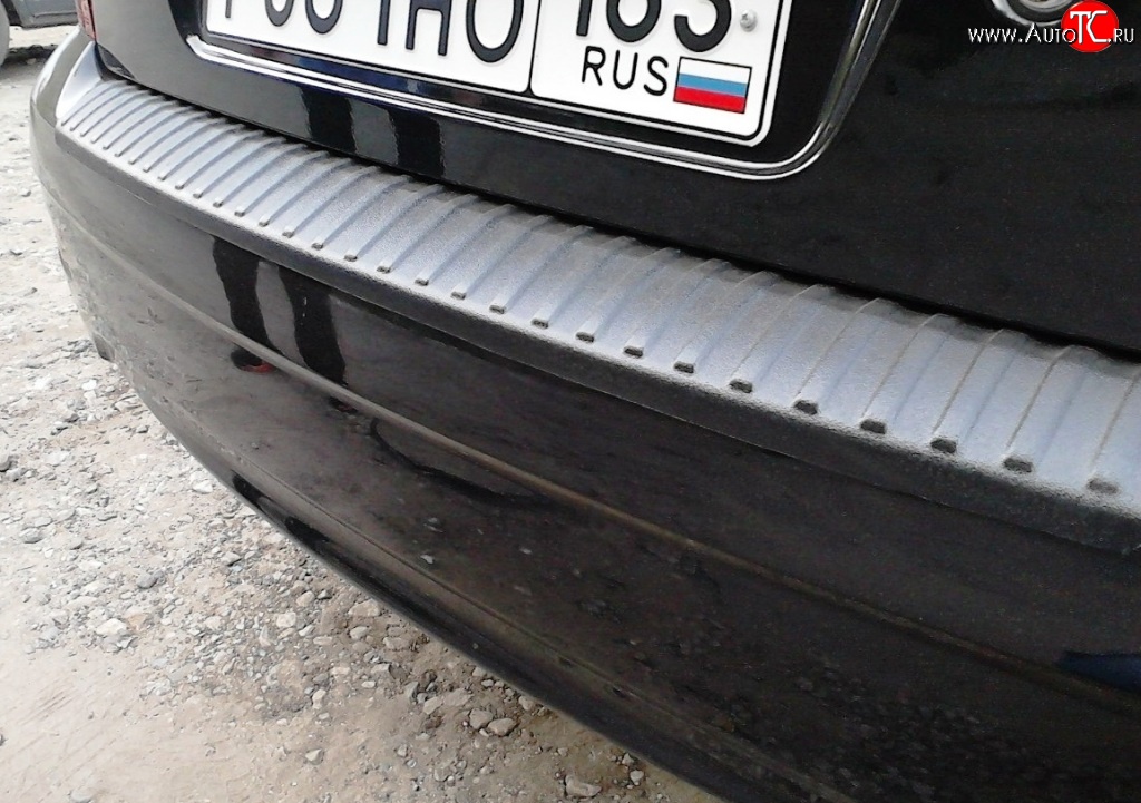 1 089 р. Накладка защитная на верхнюю часть заднего бампера АртФорм  Лада Приора  2170 седан (2007-2014)