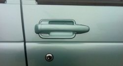 919 р. Евро-ручки дверей Тюн-Авто Лада 2112 хэтчбек (1999-2008) (Под сверление, окрашенные). Увеличить фотографию 1