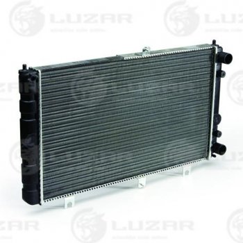 3 399 р. Радиатор двигателя LUZAR Лада Приора 2172 хэтчбек рестайлин (2013-2015). Увеличить фотографию 1