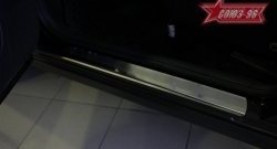1 169 р. Накладки на внутренние пороги Souz-96 (без логотипа) Лада Приора 2170 седан дорестайлинг (2007-2014). Увеличить фотографию 1