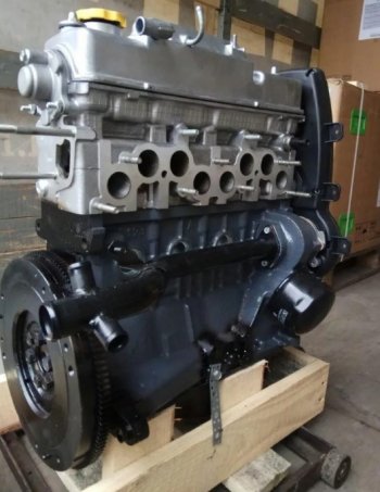 Новый двигатель (агрегат) 21116 (1,6 л/8 кл., безвтык, без навесного оборудования) Лада Приора 2171 универсал дорестайлинг  (2008-2014)
