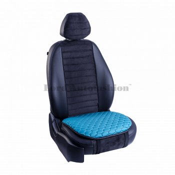 Подушка для сиденья универсальная Hyundai Solaris RB дорестайлинг седан  (2010-2014) Lord Autofashion Комфорт+ (велюр). (Бирюзовый)Цена: 749 р.. Увеличить фотографию 1
