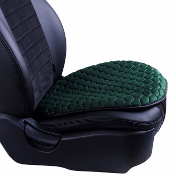 Подушка для сиденья универсальная Hyundai Solaris RB рестайлинг седан (2014-2017) Lord Autofashion Комфорт+ (велюр). (Зелёный)Цена: 1 859 р.. Увеличить фотографию 2