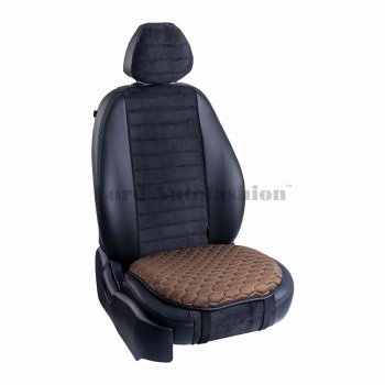 Подушка для сиденья универсальная KIA Sorento (UM/Prime) 3 поколение дорестайлинг (2014-2018) Lord Autofashion Комфорт+ (велюр). (Коричневый)Цена: 659 р.. Увеличить фотографию 1