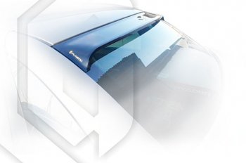 1 669 р. Козырёк заднего стекла CA-Plastiс  Лада Гранта  2190 седан (2011-2017) (Classic полупрозрачный). Увеличить фотографию 1
