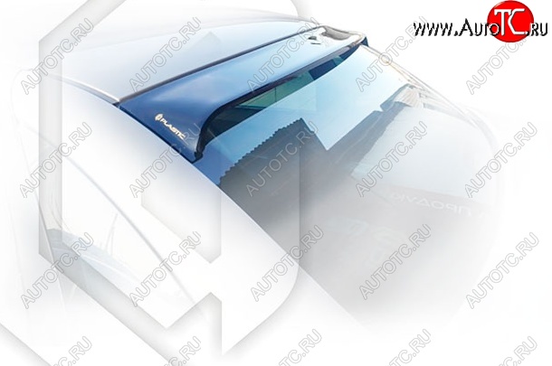 1 669 р. Козырёк заднего стекла CA-Plastiс  Лада Гранта  2190 седан (2011-2017) (Classic полупрозрачный)