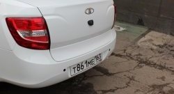 2 299 р. Накладка на крышку багажника автомобиля XALK Лада Гранта 2190 седан дорестайлинг (2011-2017) (Неокрашенная). Увеличить фотографию 2