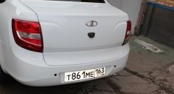 2 299 р. Накладка на крышку багажника автомобиля XALK  Лада Гранта  2190 седан (2011-2017) (Неокрашенная). Увеличить фотографию 4