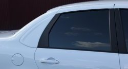 1 779 р. Накладки заднего ромбового стекла на автомобиль XALK  Лада Гранта  2190 седан (2011-2017) (Неокрашенные). Увеличить фотографию 1