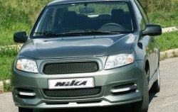 5 199 р. Передний бампер Nika-Sport Лада Гранта 2190 седан дорестайлинг (2011-2017) (Неокрашенный). Увеличить фотографию 2