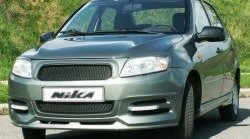 5 199 р. Передний бампер Nika-Sport Лада Гранта 2191 лифтбэк дорестайлинг  (2013-2017) (Неокрашенный). Увеличить фотографию 3