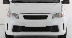 5 699 р. Передний бампер GTC 2 Лада Гранта 2190 седан дорестайлинг (2011-2017) (Неокрашенный). Увеличить фотографию 5