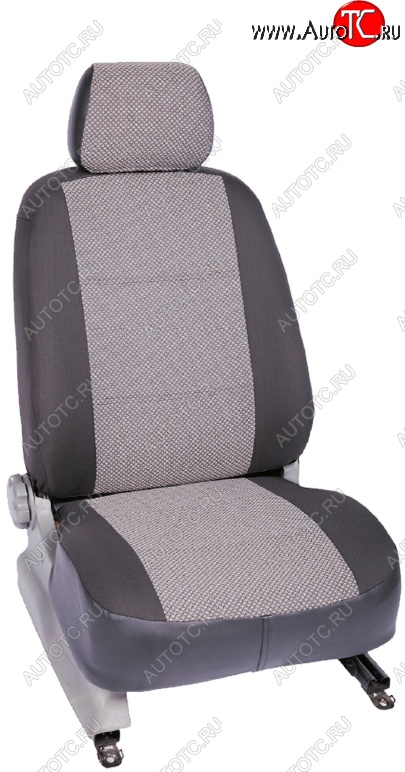 3 799 р. Чехлы для сидений SeiNtex (жаккард, раздельная спинка 40/60)  Лада Гранта  2190 седан (2011-2017)