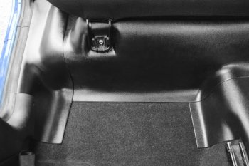 2 449 р. Накладки на ковролин пола Petroil Tuning Лада Гранта FL 2191 лифтбэк рестайлинг (2018-2024) (Задние под сиденье и на тоннель пола). Увеличить фотографию 6