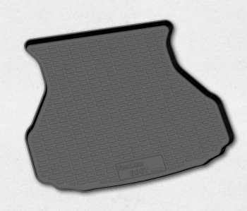 459 р. Коврик в багажник Rezkon (пластик)  Лада Гранта  FL 2191 лифтбэк (2018-2024). Увеличить фотографию 1