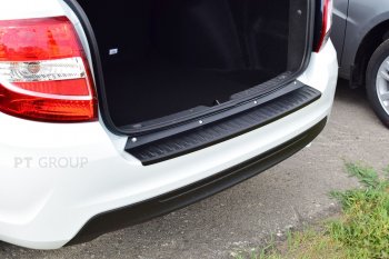 1 279 р. Накладка защитная на задний бампер Petroil Tuning  Лада Гранта  FL 2190 седан (2018-2024) (Текстурная поверхность). Увеличить фотографию 5