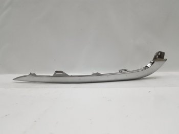 1 899 р. Декоративная правая нижняя вставка переднего бампера для LADA Лада Гранта FL 2190 седан рестайлинг (2018-2024). Увеличить фотографию 1