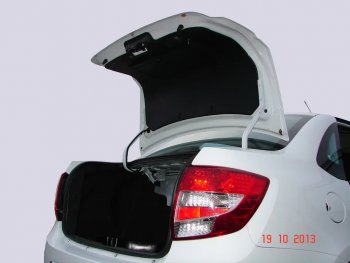 3 499 р. Обшивка крышки багажника для Кураж Лада Гранта FL 2190 седан рестайлинг (2018-2024). Увеличить фотографию 2