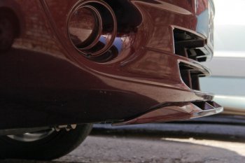 5 899 р. Нижний спойлер переднего бампера (в цвет автомобиля) Yuago Лада Гранта 2190 седан дорестайлинг (2011-2017) (Окрашенный). Увеличить фотографию 3