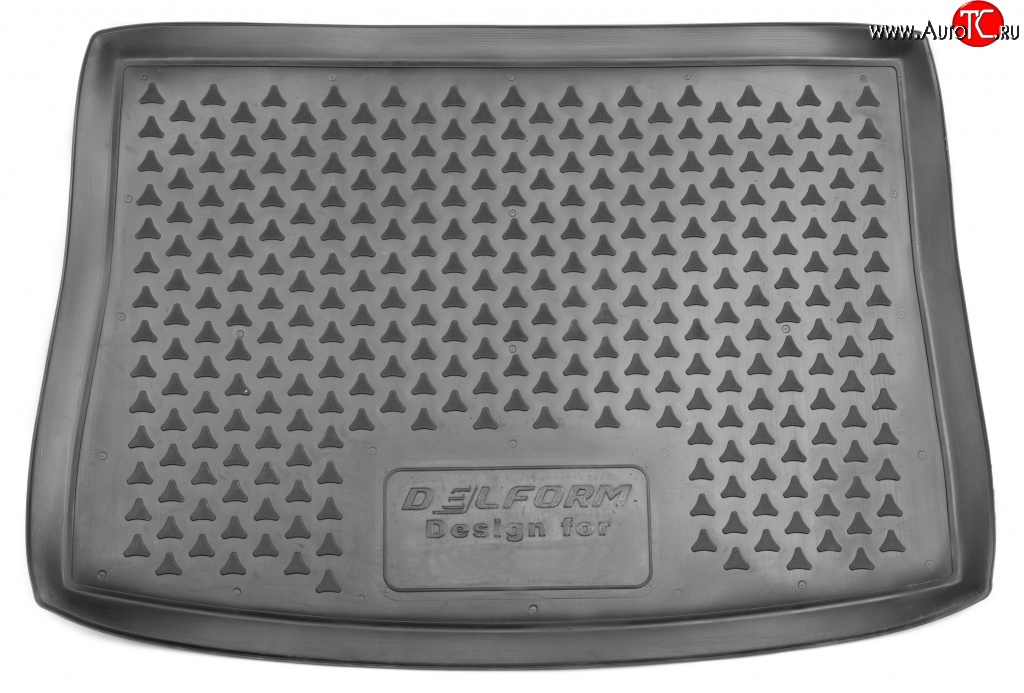 839 р. Коврик в багажник Delform (полиуретан) Лада Гранта 2191 лифтбэк дорестайлинг  (2013-2017)