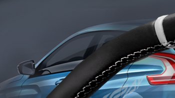 13 899 р. Анатомическое рулевое колесо Premium Лада Веста 2180 седан дорестайлинг (2015-2023) (Без подогрева, На базе руля клиента). Увеличить фотографию 2