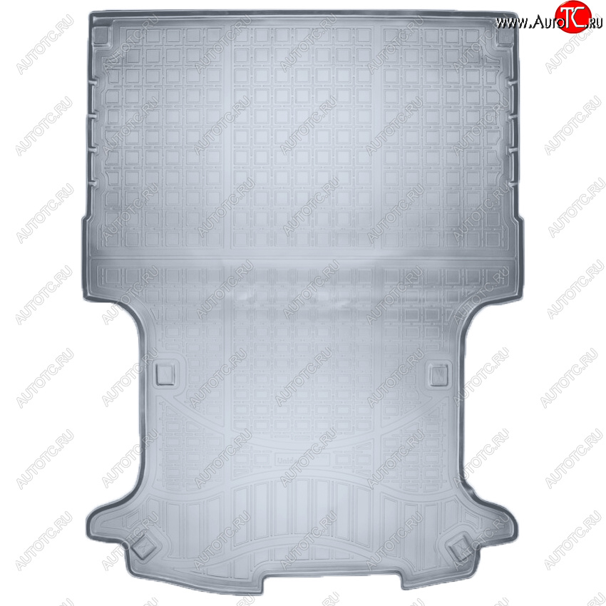 4 099 р. Коврик багажника Norplast Unidec (фургон)  Лада Ларгус (2012-2024) (Цвет: серый)